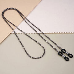 Metal Sunglasses Neck Chain with Reading Rope Glasses Clip