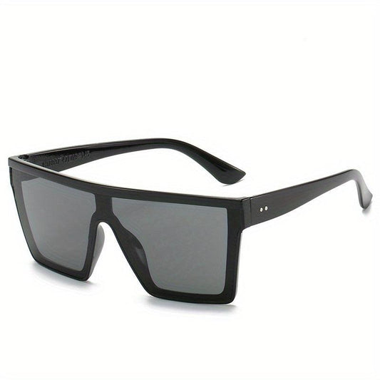 Vintage Flat Top Sunglasses Square Shades Gradient Sun Glasses