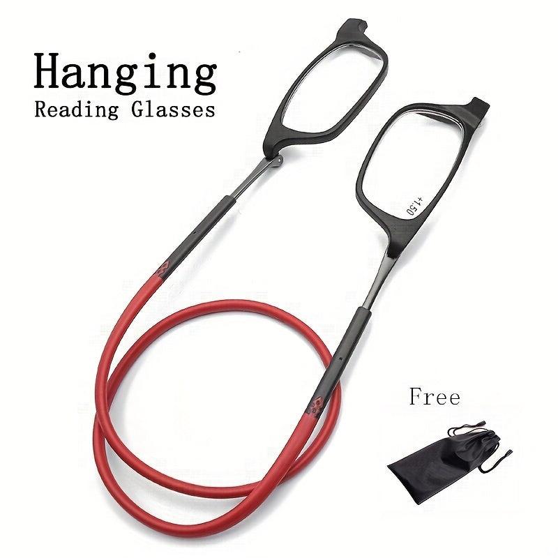 Portable Hanging Presbyopic Glasses Magnetic Suction Frame