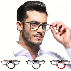 Portable Hanging Presbyopic Glasses Magnetic Suction Frame
