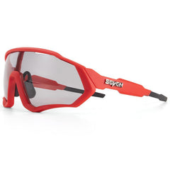 SCVCN Sports Men's Cycling Sunglasses Photochromic Protection Cycling Glasses