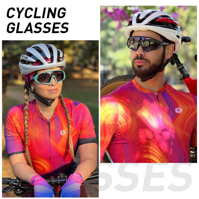 SCVCN Sports Men's Cycling Sunglasses Photochromic Protection Cycling Glasses