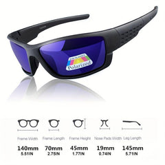 Polarized Sports Sunglasses Frosted Frame Men Women UV 400