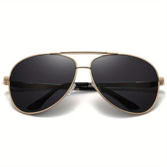 Big XL Wide Frame Extra Large Polarized Aviator Sunglasses