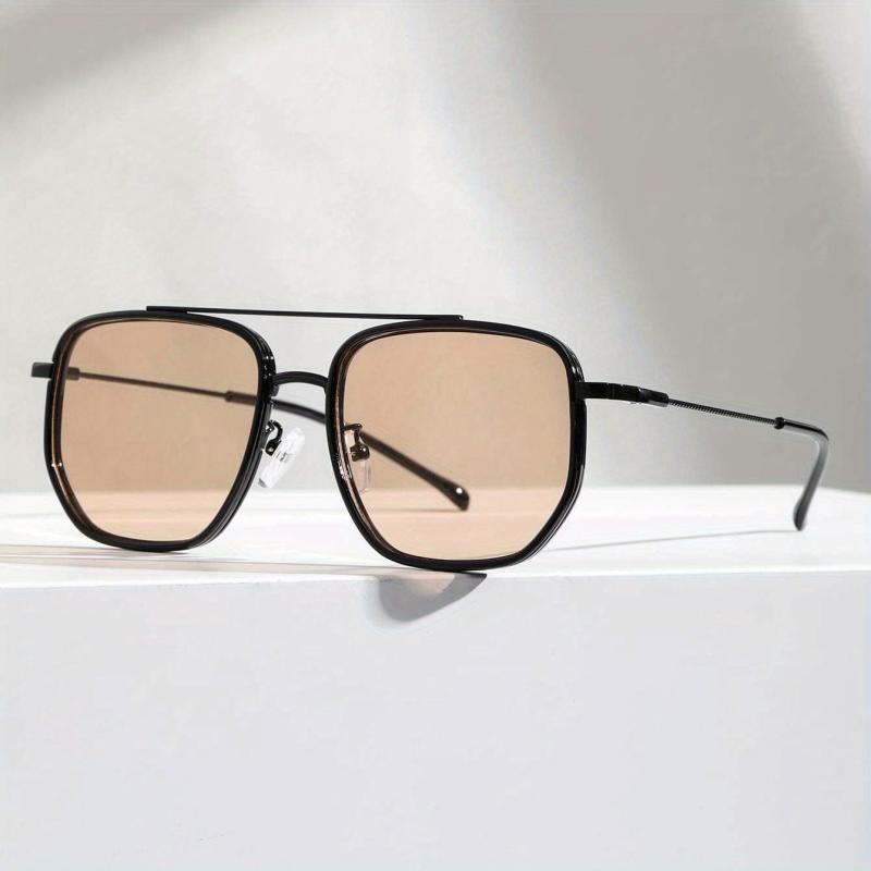 Aviator Sunglasses Metal Temple Gradient UV400