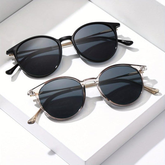 Cat Eye Sunglasses Round Frame Vintage Glasses UV400