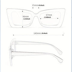 Square Frame Sunglasses UV400 Beach Fishing Glasses
