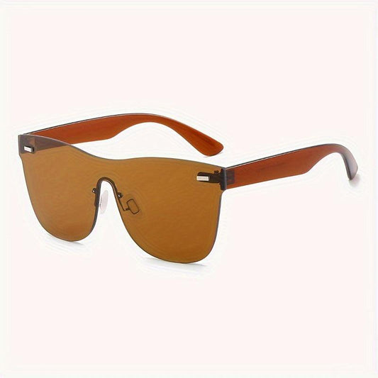 Y2K Rimless Sunglasses Cat Eye Glasses Lightweight UV400