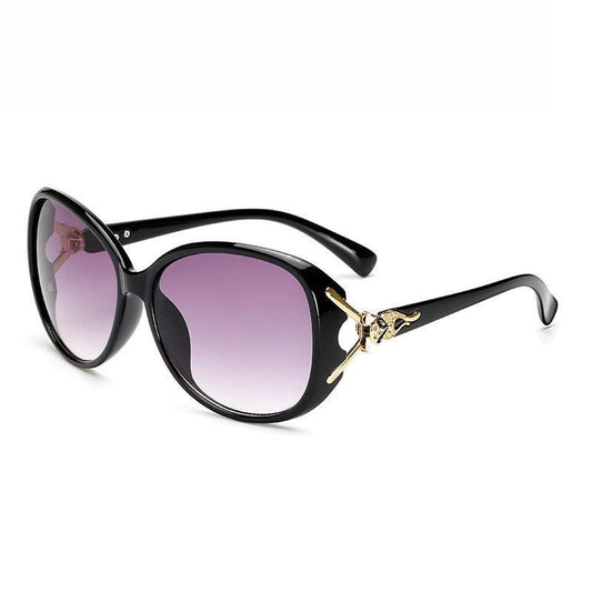 Oversized Polarized Fox Sunscreen Glasses for Women