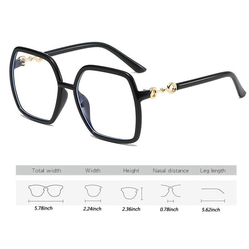 Oversize Light Blocking Glasses for Women Unisex