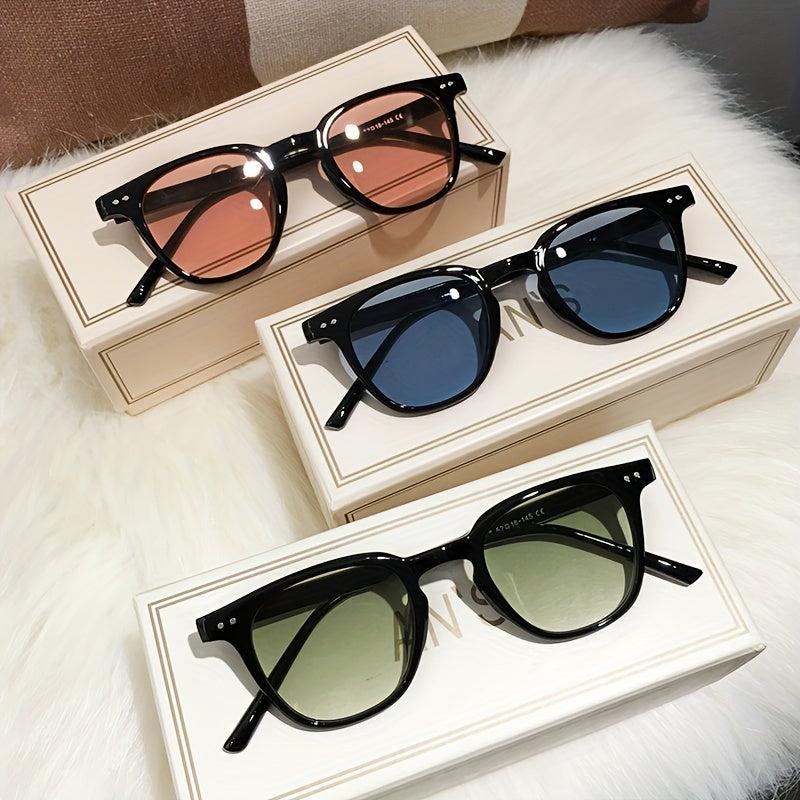 Square Sunglasses Anti Glare UV400 Sun Shades Glasses For Driving