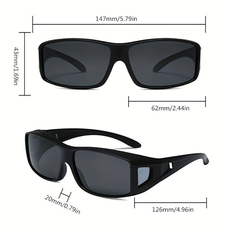 Night Driving Glasses Polarized Sports Vision Windproof Goggles