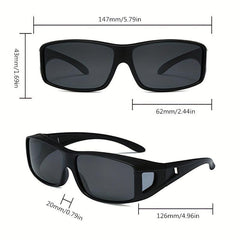 Night Driving Glasses Polarized Sports Vision Windproof Goggles