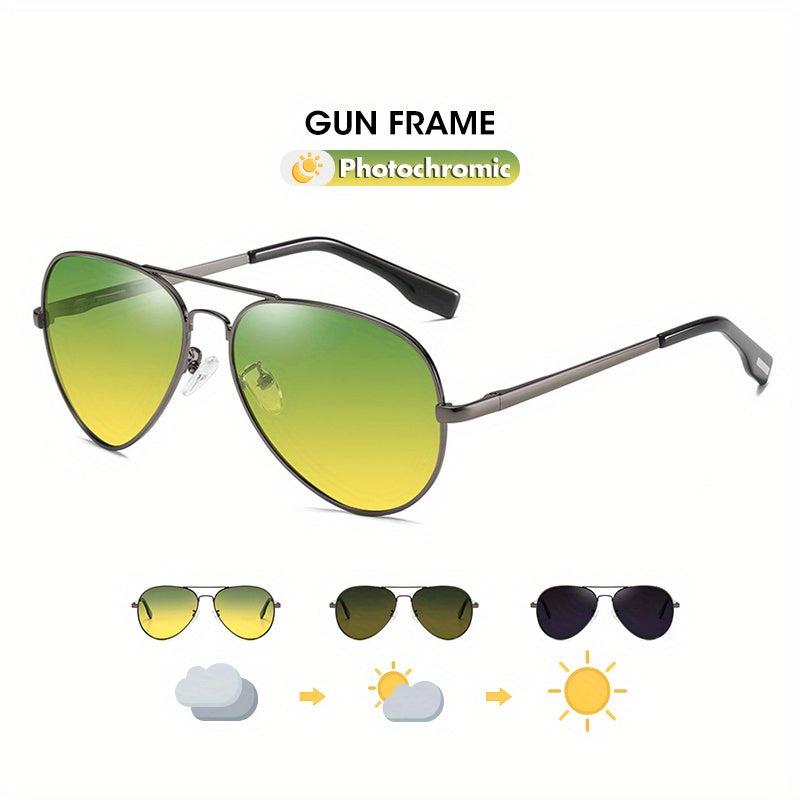 Polarized Photochromic Night Driving Glasses