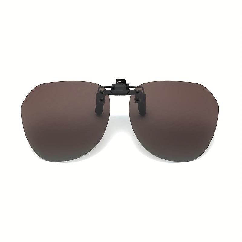 Men's Clip-On Polarized Sunglasses for Fishing Driving