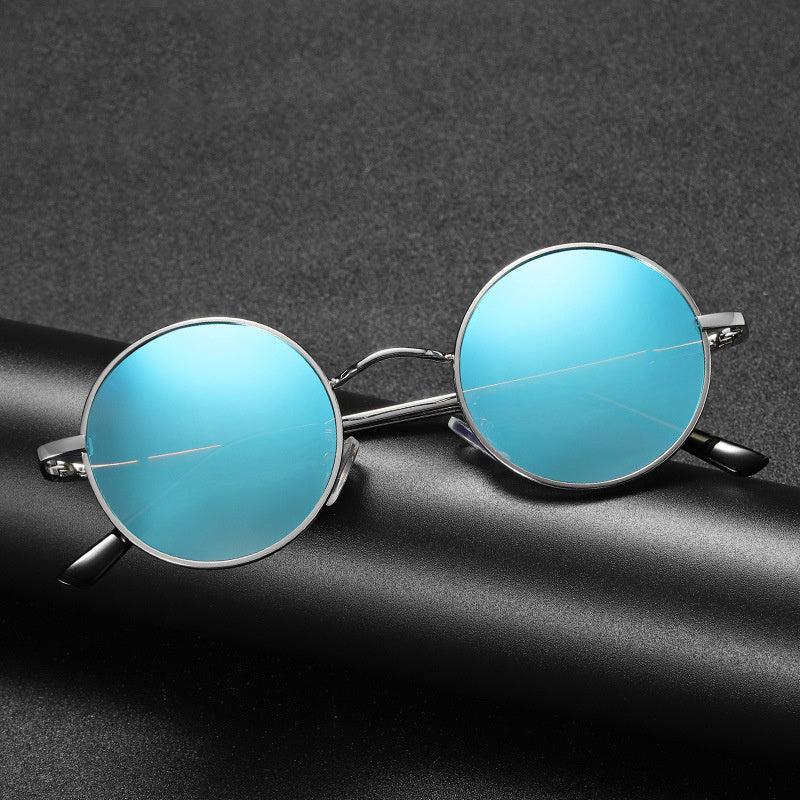 Polarized Round Sunglasses Vintage Circle Hippie Sun Glasses