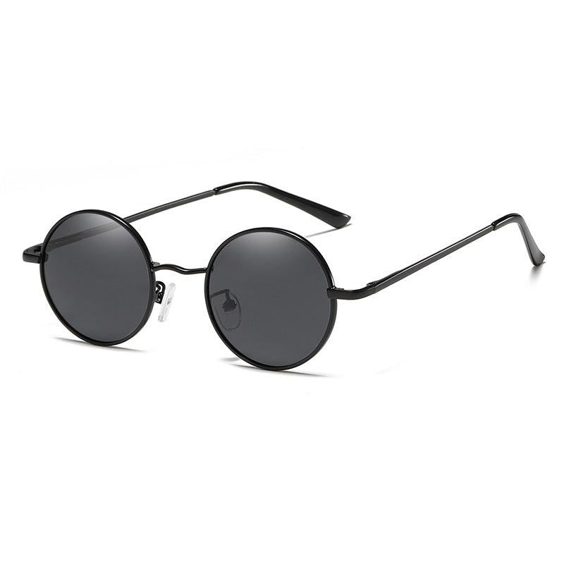 Polarized Round Sunglasses Vintage Circle Hippie Sun Glasses