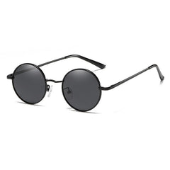 Polarized Round Sunglasses Vintage Circle Hippie Sun Glasses