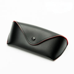 High Pressure Leather Sunglasses Case Soft Package Retro Case