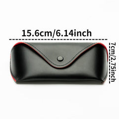 High Pressure Leather Sunglasses Case Soft Package Retro Case