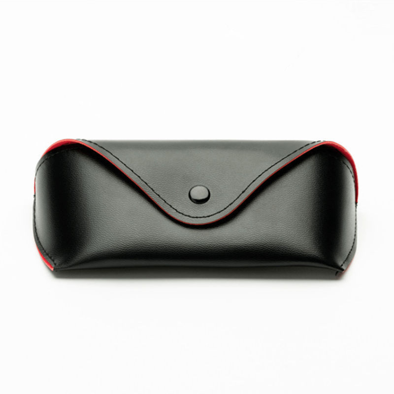 High Pressure Leather Sunglasses Case Soft Package Retro Case