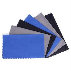 6Pcs Microfiber Cleaning Cloths For Eyeglasses Camera Lens Cell Phones CD DVD
