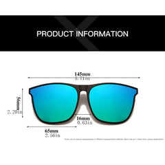 Photochromic Clip On Sunglasses Men Night Vision Goggles Anti Glare Glasses