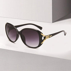 Oval Sunglasses Fox Head Charm Gradient Glasses UV400