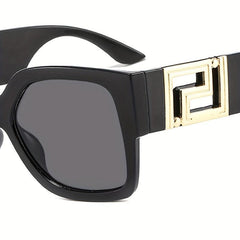 Square Sunglasses Mirror Lens UV400 Protection