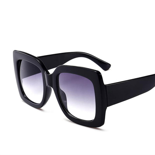 Large Square Frame Sunglasses for Women UV Protection