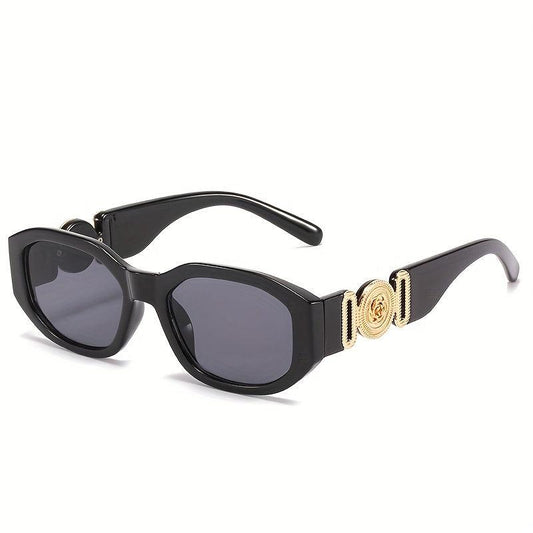 Geometric Frame Sunglasses UV400