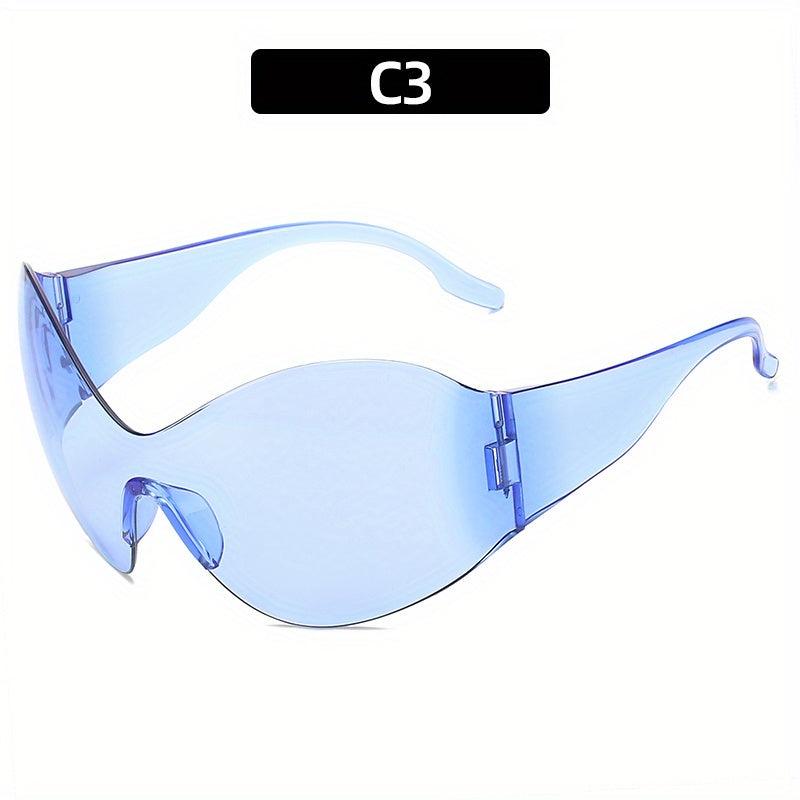 Y2K Wrap Around Sunglasses UV400