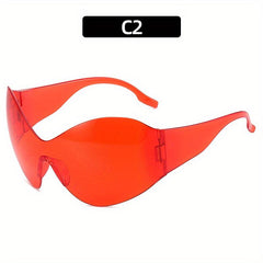 Y2K Wrap Around Sunglasses UV400