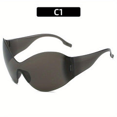 Y2K Wrap Around Sunglasses UV400