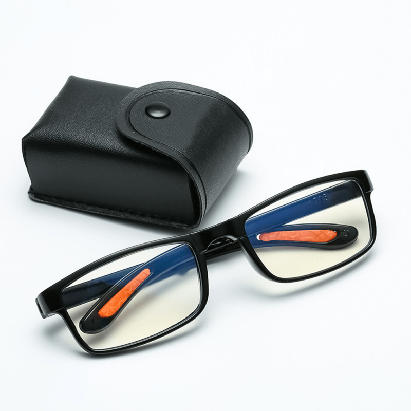 Folding Reading Glasses Diopter 1.0-4.0 Anti Light Presbyopia Eyeglasses