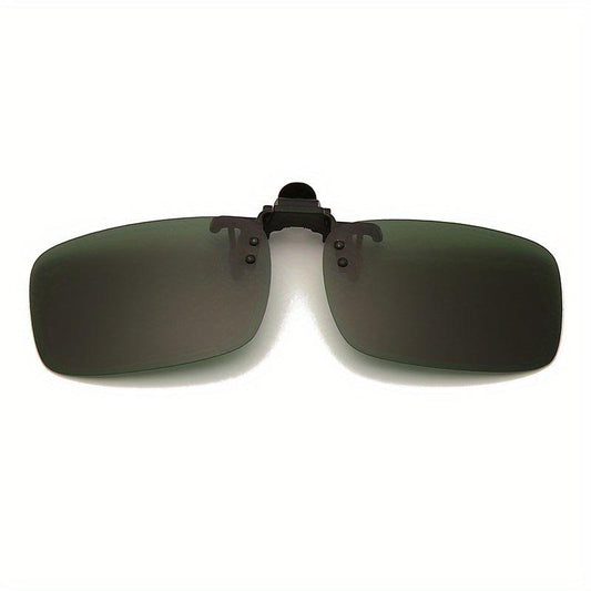 Polarized Clip On Sunglasses Flip Up Sports Eyewear UV400