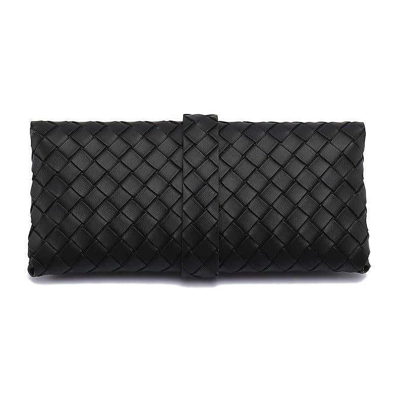 Soft Sunglasses Case with Belt Buckle Press On Eyewear Box