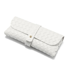 Soft Sunglasses Case with Belt Buckle Press On Eyewear Box