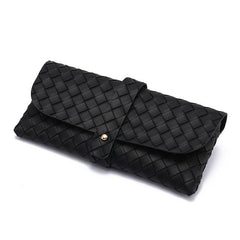 Soft Sunglasses Case with Belt Buckle Press On Eyewear Box
