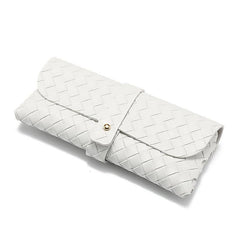 Soft Sunglasses Case with Belt Buckle Press On Eyewear Box