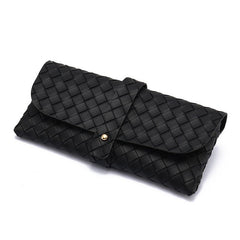 Soft Sunglasses Case with Belt Buckle Press On Eyewear Box