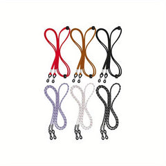 6pcs Adjustable Glasses Strap Sunglasses Rope Anti Slip Eyewear Retainer