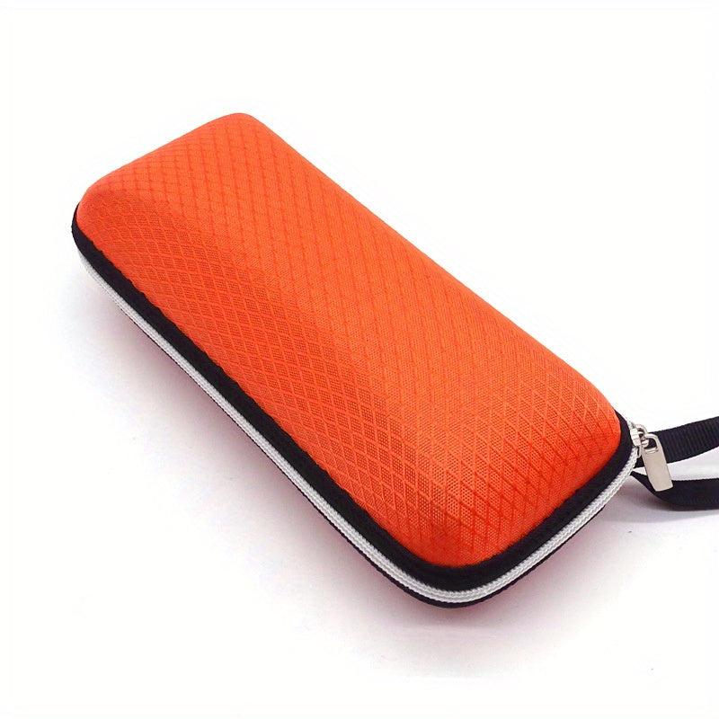 Zipper Eyeglasses Case Honeycomb Glasses Sunglasses Case Box Container