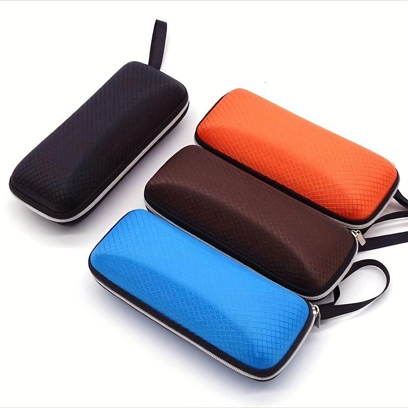 Zipper Eyeglasses Case Honeycomb Glasses Sunglasses Case Box Container