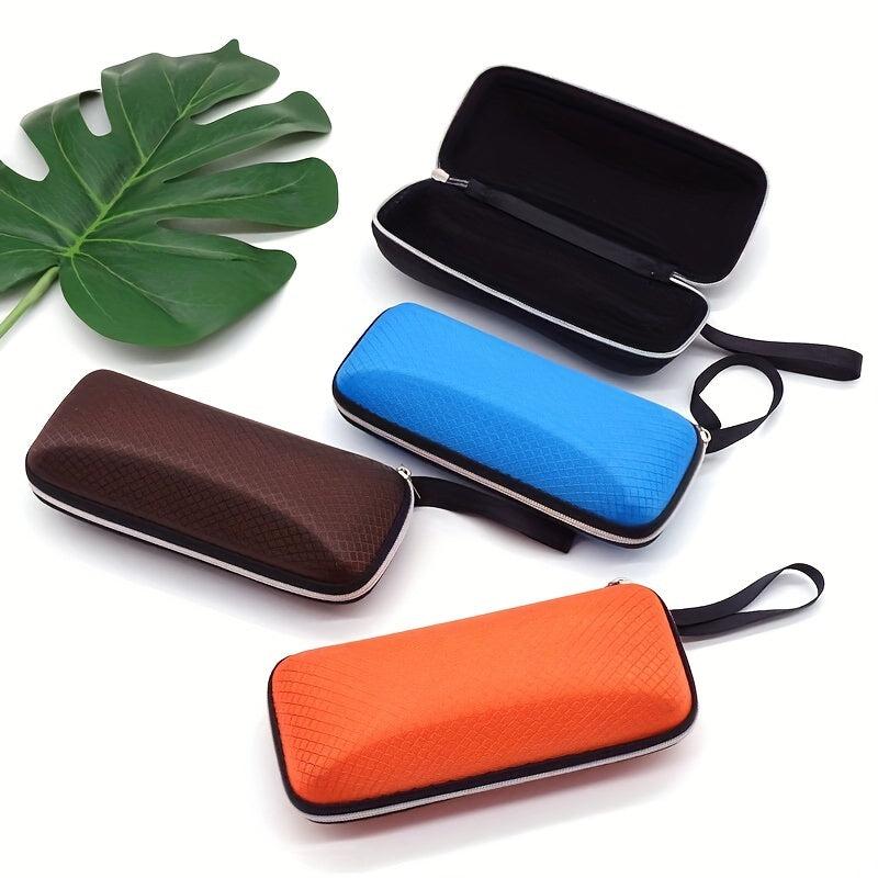 Zipper Eyeglasses Case Honeycomb Glasses Sunglasses Case Box Container