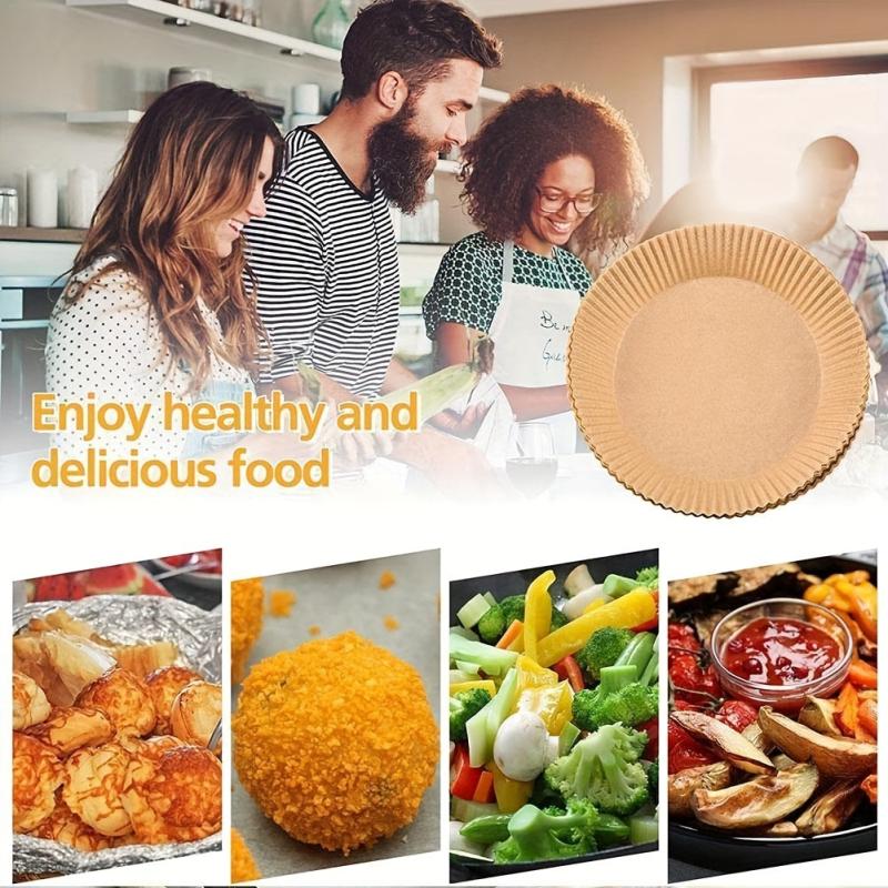 Non-Stick Air Fryer Baking Paper 100 pcs