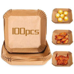 Non-Stick Air Fryer Baking Paper 100 pcs