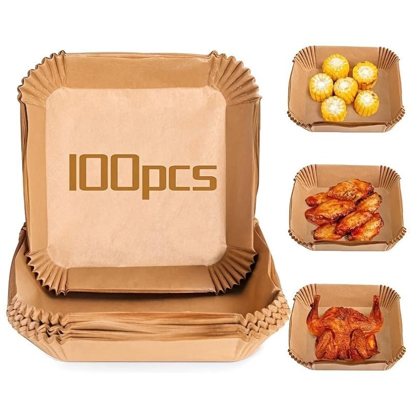 Non-Stick Air Fryer Baking Paper 100 pcs