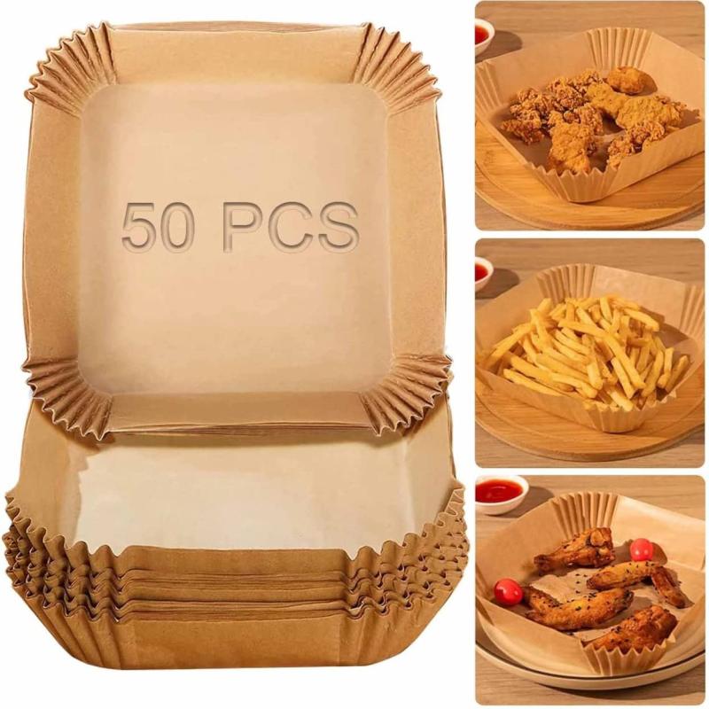 Non-Stick Air Fryer Baking Paper 100 pcs