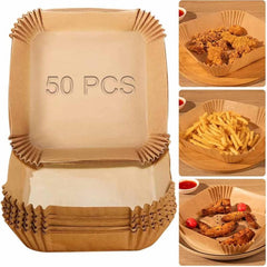 Non-Stick Air Fryer Baking Paper 100 pcs